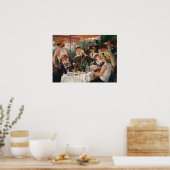 Renoir - Lunch van de roeipartij Poster (Keuken)