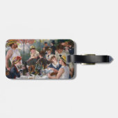 Renoir - Luncheon of Boating Party - QR-code Bagagelabel (Achterkant horizontaal)