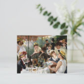 Renoir: Luncheon of the Boating Party Briefkaart (Staand voorkant)