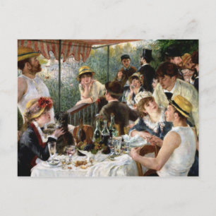 Renoir: Luncheon of the Boating Party Briefkaart