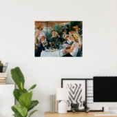 Renoir Luncheon of the Boating Party Fine Art Poster (Thuiskantoor)
