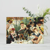 Renoir - Luncheon of the Boating Party Kaart (Staand voorkant)