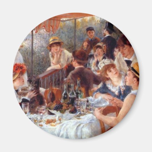 Renoir: Luncheon of the Boating Party Magneet (Voorkant)