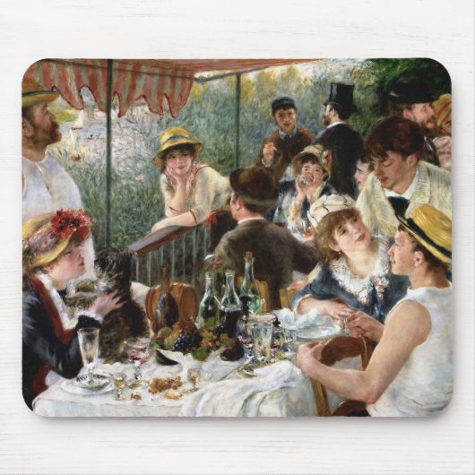 Renoir: Luncheon of the Boating Party Muismat (Voorkant)
