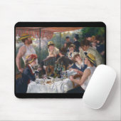Renoir , "Luncheon of the Boating Party" Muismat (Met muis)