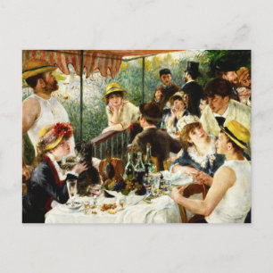 Renoir Luncheon of the Boating Party Postcard Briefkaart