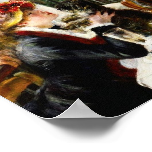 Renoir Luncheon of the Boating Party Poster (Hoek)