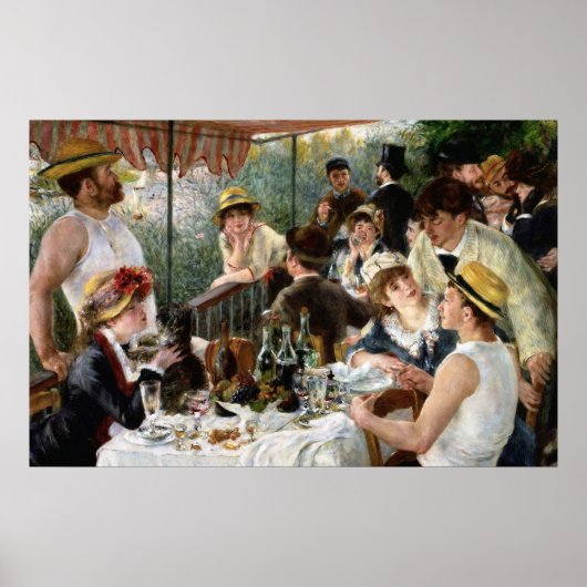 Renoir: Luncheon of the Boating Party Poster (Voorkant)