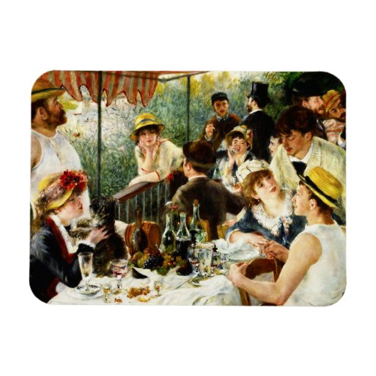 Renoir Luncheon van de Boating Party Magnet Magneet (Horizontaal)