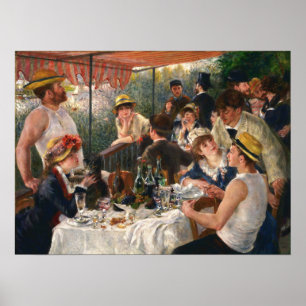 Renoir - Luncheon van de partij bij de aanmonsteri Poster