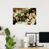 Renoir: Luncheon van de partij bij de Boating Poster (Thuiskantoor)