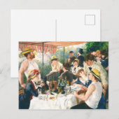 Renoir Luncheon van de strijdende partij Renoir Briefkaart (Voorkant / Achterkant)