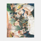 Renoir Luncheon van de strijdende partij Renoir Fleece Deken (Voorkant)