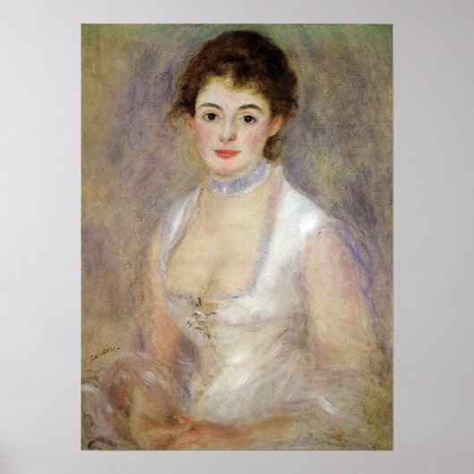 Renoir - Madame Henriot 1876 Poster (Voorkant)