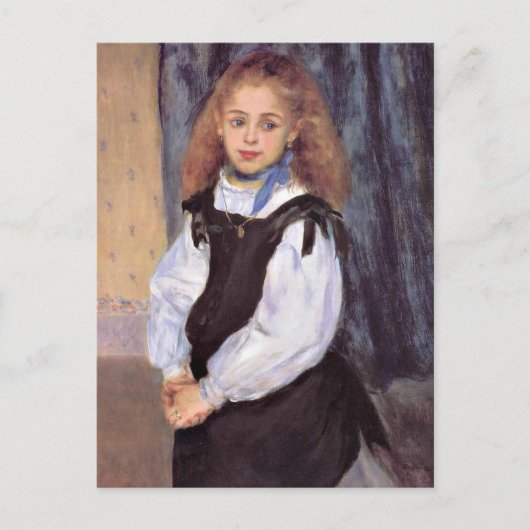 Renoir - Mademoiselle Legrand Briefkaart (Voorkant)