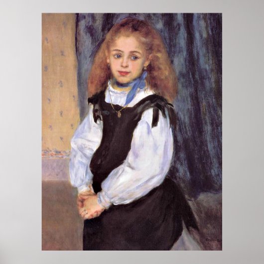 Renoir - Mademoiselle Legrand Poster (Voorkant)