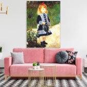 Renoir - Meisje met een gietkan Canvas Afdruk (Insitu (Woonkamer))