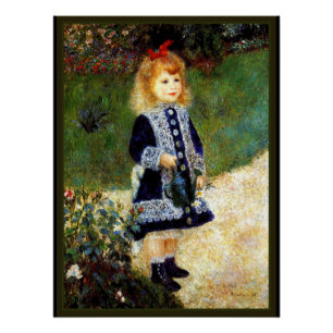 Renoir - Meisje met een gietkan Perfect Poster