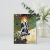 Renoir - Meisje met een waterblik, Briefkaart (Staand voorkant)