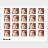 Renoir Meisje Met Kat Stickers (Vel)
