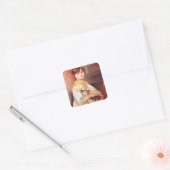 Renoir Meisje Met Kat Stickers (Envelop)
