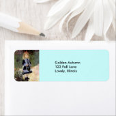 Renoir—Meisje met water kan Etiket (Insitu)