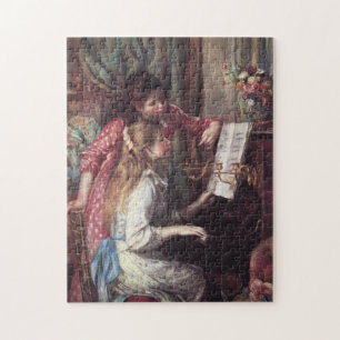 Renoir: Meisjes aan de Piano Legpuzzel