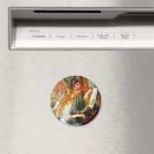 Renoir Meisjes bij de Piano Magnet (Insitu (Vaatwasser))