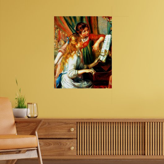 Renoir - Meisjes bij de Piano Poster (Woonkamer 2)