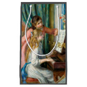 Renoir Meisjes bij het Piano Impressionisme Schild Klein Cadeauzakje (Voorkant)