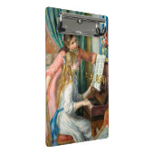 Renoir Meisjes bij het Piano Impressionisme Schild Mini Klembord (Schuin)