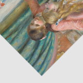 Renoir Meisjes bij het Piano Impressionisme Schild Tissuepapier (Detail)