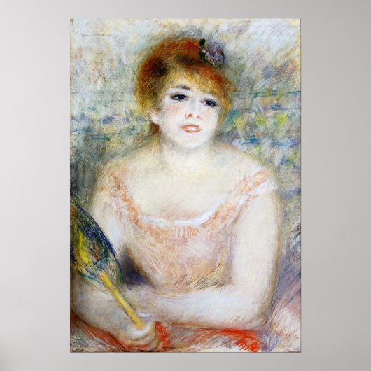 Renoir - Miss Jeanne Samary Poster (Voorkant)