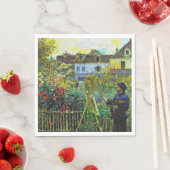 Renoir - Monet Painting in zijn tuin, Servet (Insitu)