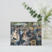 Renoir Moulin Dance Galette Party Briefkaart (Staand voorkant)