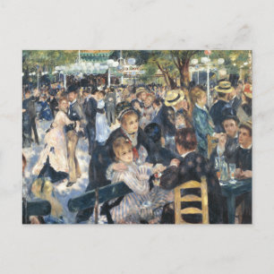 Renoir Moulin Dance Galette Party Briefkaart