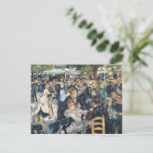 Renoir Moulin Dance Galette Party Briefkaart (Staand voorkant)