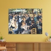 Renoir Moulin Dance Galette Party Canvas Afdruk (Insitu (Woonkamer))
