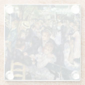 Renoir Moulin Dance Galette Party Glazen Onderzetter (Achterkant)