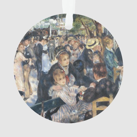 Renoir Moulin Dance Galette Party Ornament (achterkant)