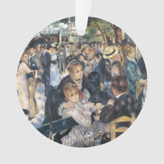 Renoir Moulin Dance Galette Party Ornament (voorkant)