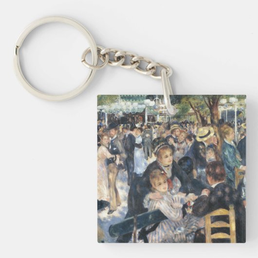 Renoir Moulin Dance Galette Party Sleutelhanger (Voorkant)