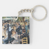 Renoir Moulin Dance Galette Party Sleutelhanger (Achterkant)