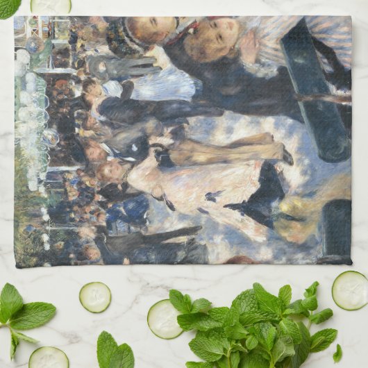 Renoir Moulin Dance Galette Party Theedoek (Gevouwen)