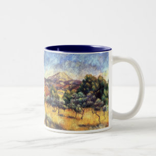 Renoir: Mount Sainte-Victoire Tweekleurige Koffiemok