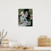 Renoir - na de lunch poster (Keuken)