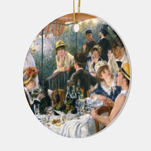 Renoir, Ornament "Luncheon of the Boating Party" (Links)