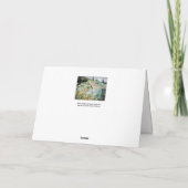 Renoir - Pad die door hoog gras leidt Kaart (Achterkant)