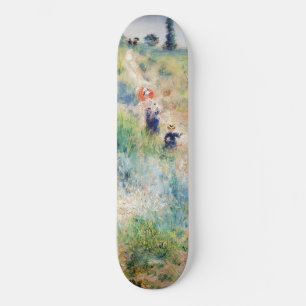 Renoir - Pad die door hoog gras leidt Persoonlijk Skateboard