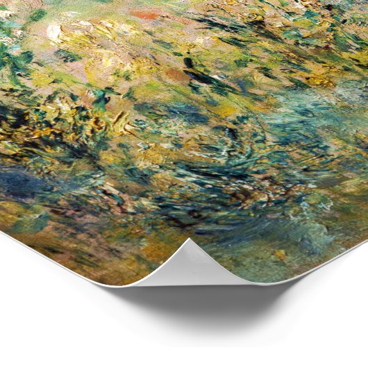 Renoir - Pad die door hoog gras leidt Poster (Hoek)